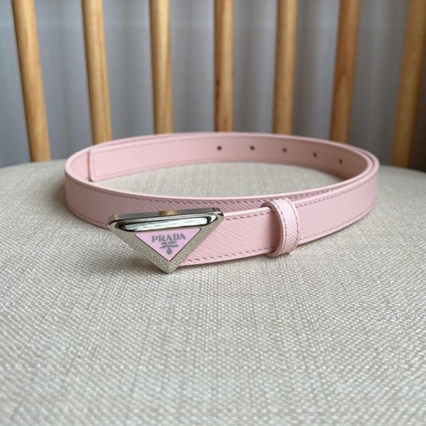 PRADA Saffiano leather belt