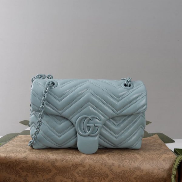 Gucci GG Marmont small shoulder bag(HIGH-END GRADE)