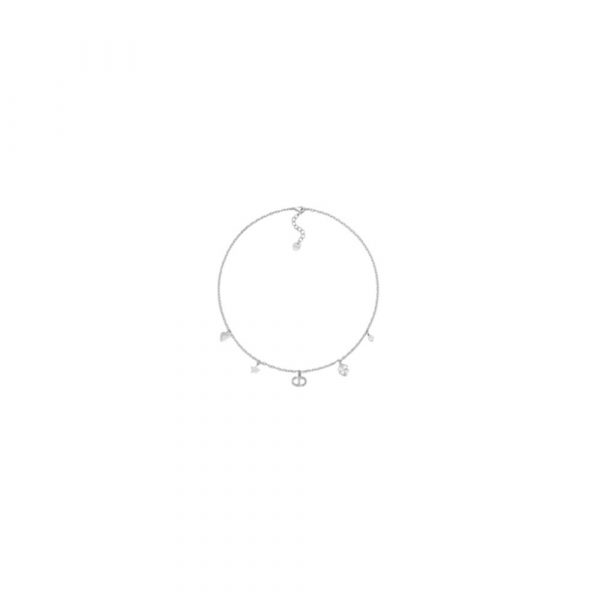 DIOR Petit CD Lucky Charms necklace