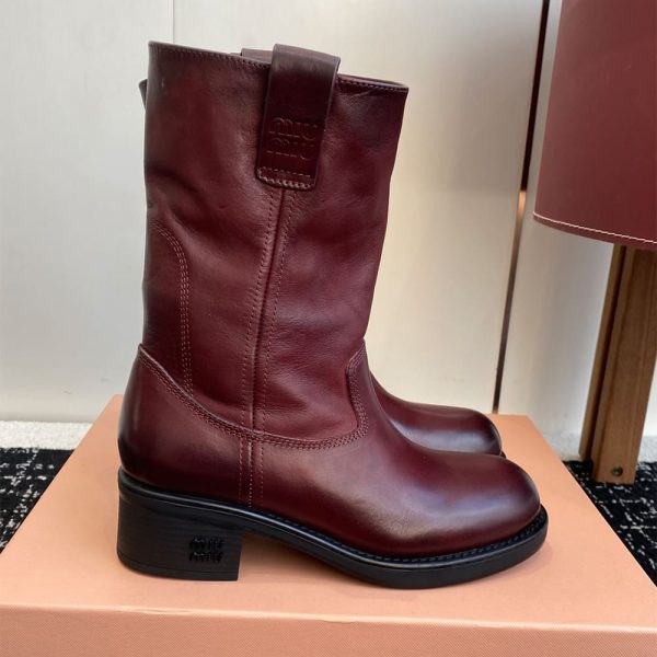 MiuMiu Leather boots