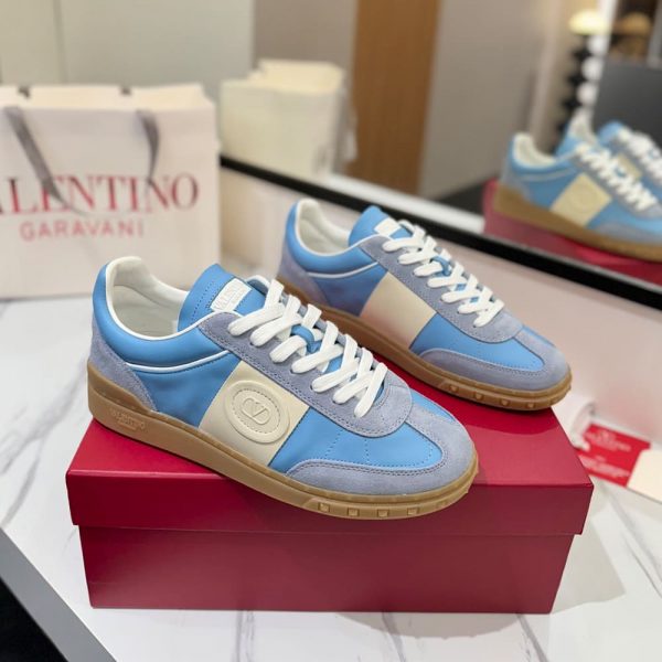 VALENTINO Women’s UPVILLAGE calfskin low-top sneakers