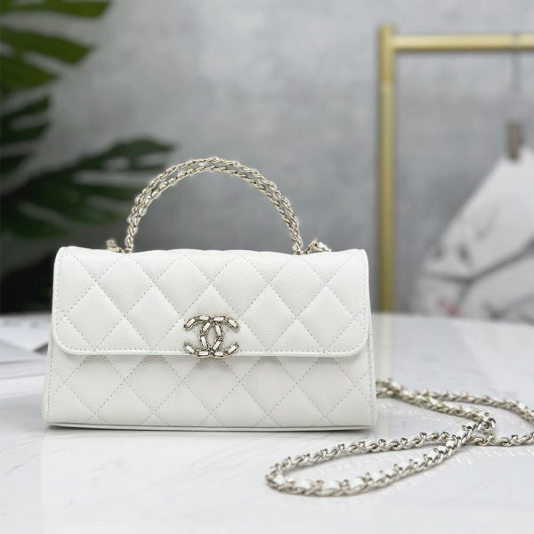 Chanel Flap Phone Holder with Chain(HIGH-END GRADE)