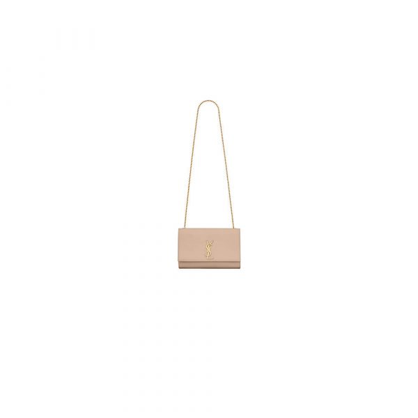 YSL kate medium in grain de poudre embossed leather