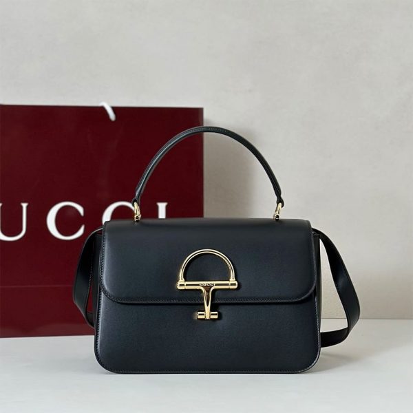 Gucci Siena medium top handle bag(HIGH-END GRADE)