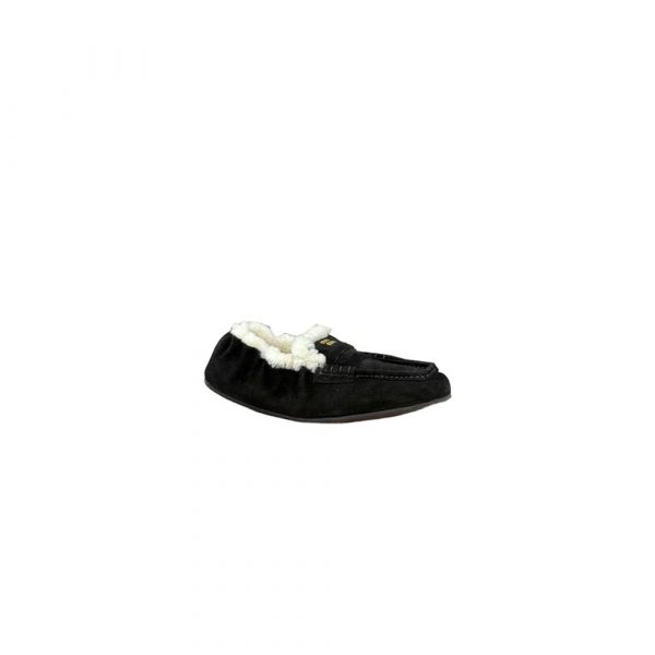 MIUMIU Ruches suede loafers