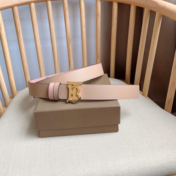 Burberry Leather Reversible TB Belt