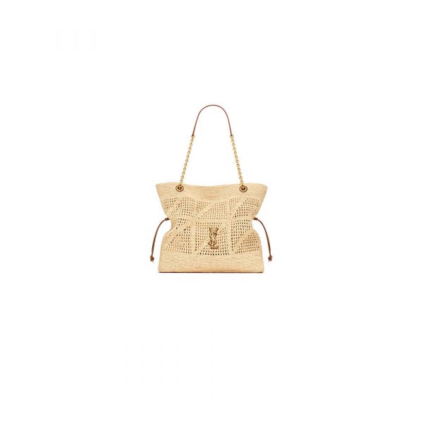 YSL JAMIE SHOPPING in raffia(HIGH-END GRADE)