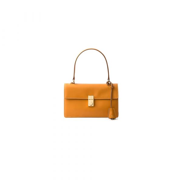 Prada Soft Sound medium leather shoulder bag(high-end grade)