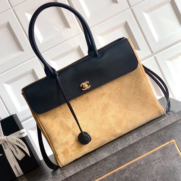 CHANEL Boston Top Handle Bag(HIGH-END GRADE)