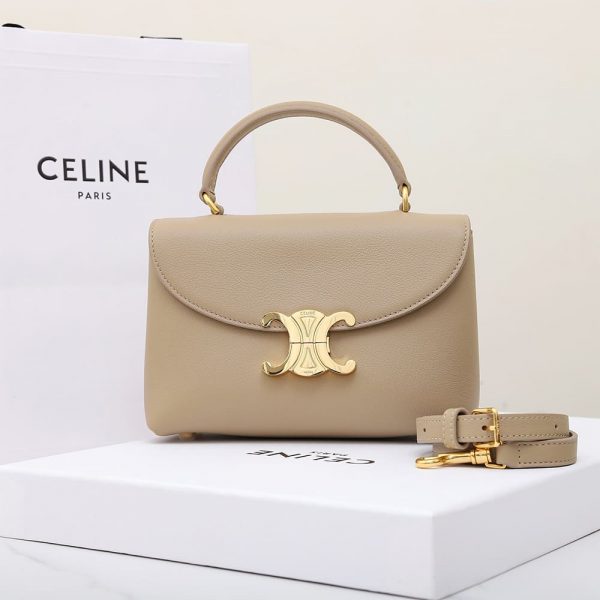 CELINE TEEN NINO BAG IN SUPPLE GRAINED CALFSKIN(HIGH-END GRADE)
