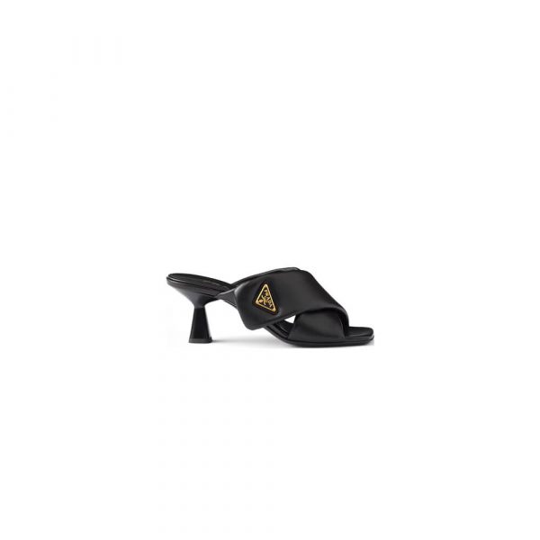 Prada Padded nappa leather sandals