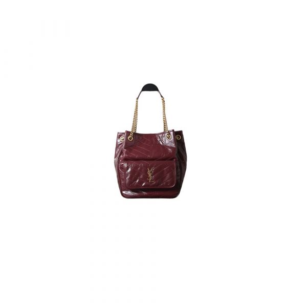 YSL NIKI small shopping in vintage leather(HIGH-END GRADE)
