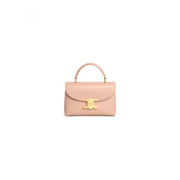 CELINE TEEN NINO BAG IN SMOOTH SATINATED CALFSKIN(HIGH-END GRADE)