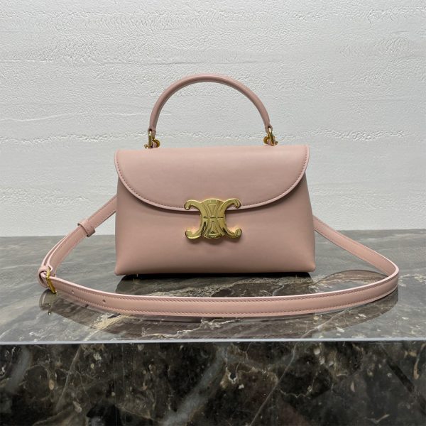 CELINE TEEN NINO BAG IN SMOOTH SATINATED CALFSKIN(HIGH-END GRADE)