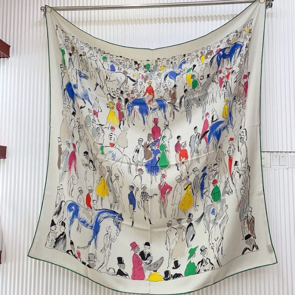 HERMES Paddock shawl 140