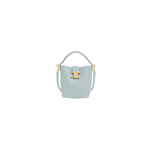 CELINE SMALL BUCKET LOUISE IN SMOOTH CALFSKIN(HIGH-END GRADE)