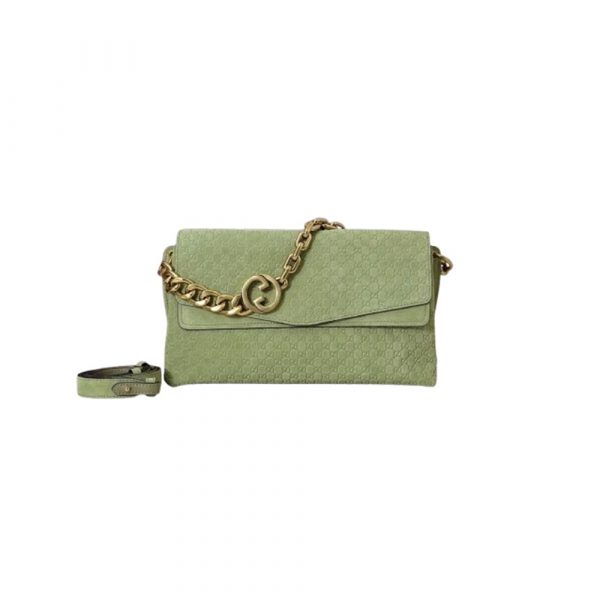 Gucci Medium shoulder bag with chain(HIGH-END GRADE)