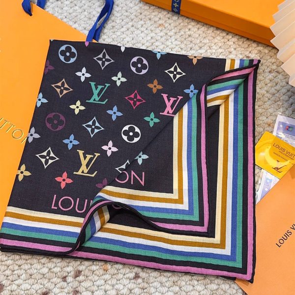 LV x TM Monogram Multicolor Shawl