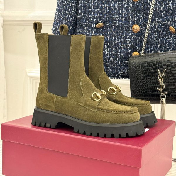 GUCCI Women’s ankle boot with Horsebit