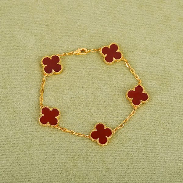 Van Cleef & Aepels Vintage Alhambra bracelet, 5 motifs