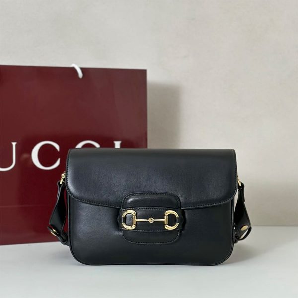Gucci Horsebit 1955 Aura small shoulder bag(HIGH-END GRADE)