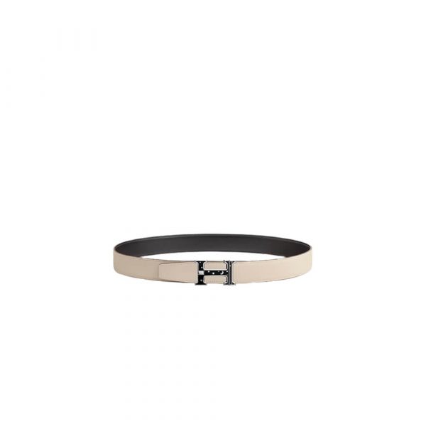 HERMES Fibbia da cintura reversibile H Day & Night & Pellereversibile per cintura 32 mm