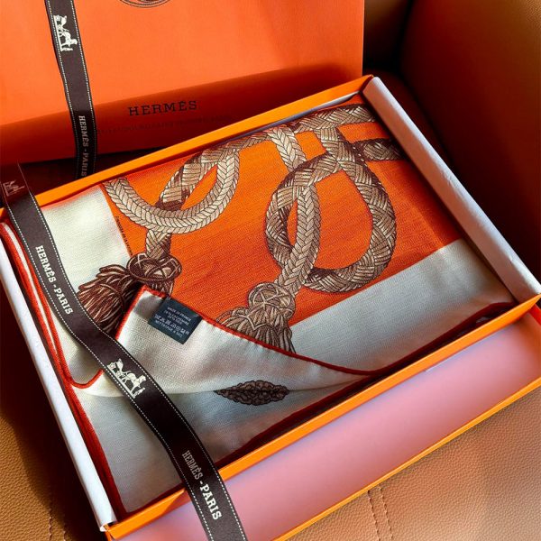 HERMES Palefroi shawl 140