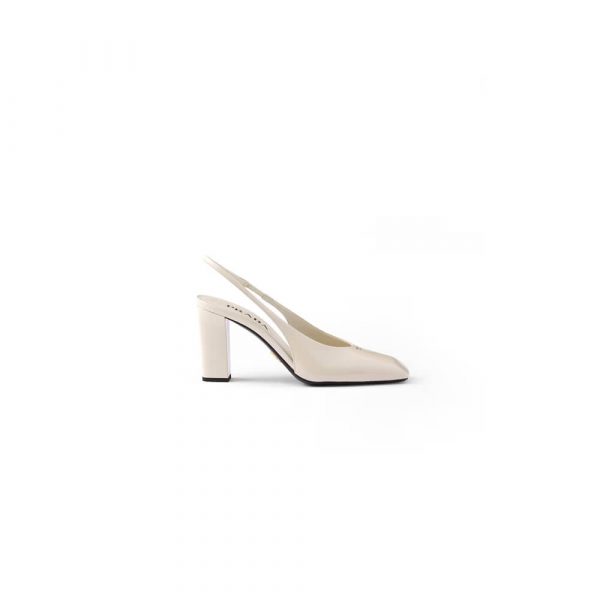 Prada Patent Leather Slingback Pumps 85 mm