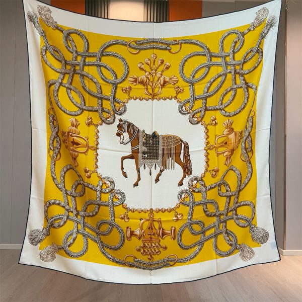 HERMES Palefroi shawl 140