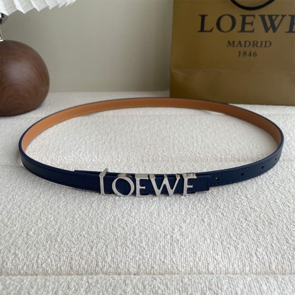 LOEWE belt in smooth calfskin 15mm