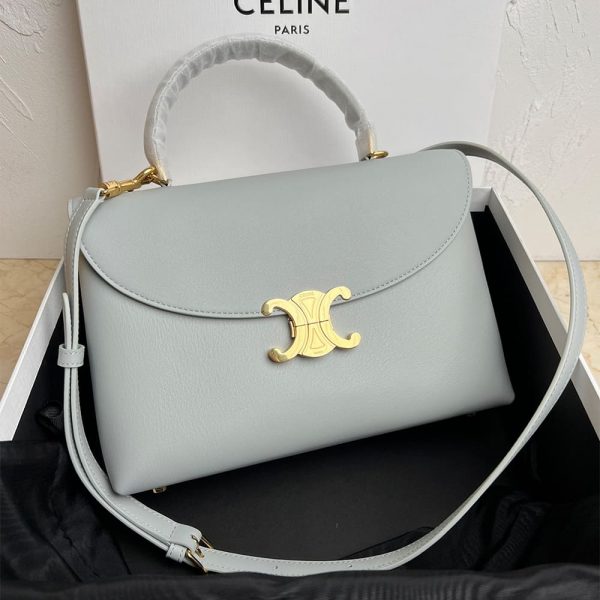 CELINE MEDIUM NINO BAG IN GRAINED NUBUCK CALFSKIN(HIGH-END GRADE)