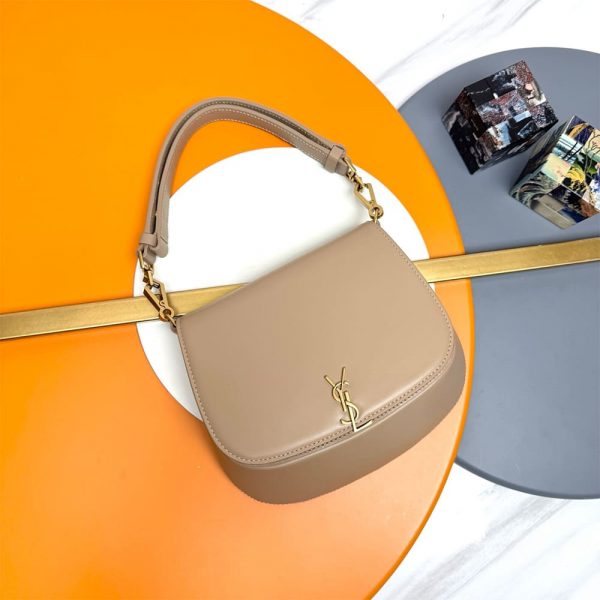 YSL Mini VOLTAIRE TOP HANDLE bag in BOX SAINT LAURENT