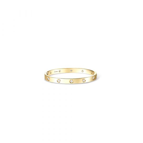 CARTIER LOVE bracelet, 10 diamonds