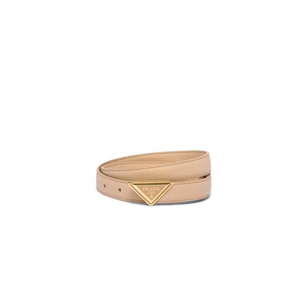 PRADA Saffiano leather belt