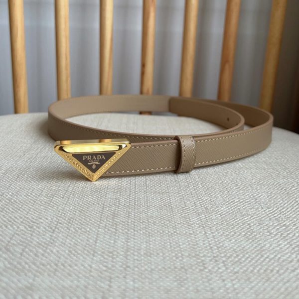 PRADA Saffiano leather belt