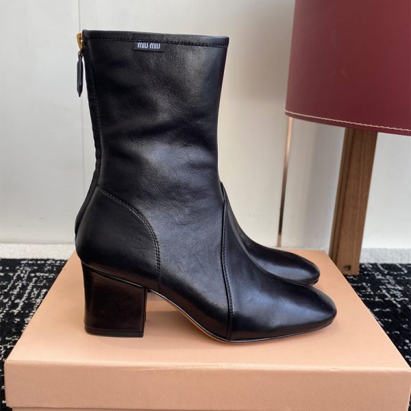 MiuMiu Nappa leather booties