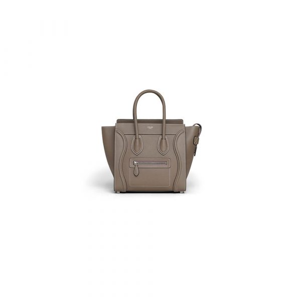 CELINE MICRO LUGGAGE HANDBAG IN CALFSKIN