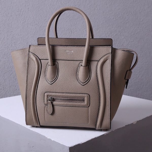 CELINE MICRO LUGGAGE HANDBAG IN CALFSKIN