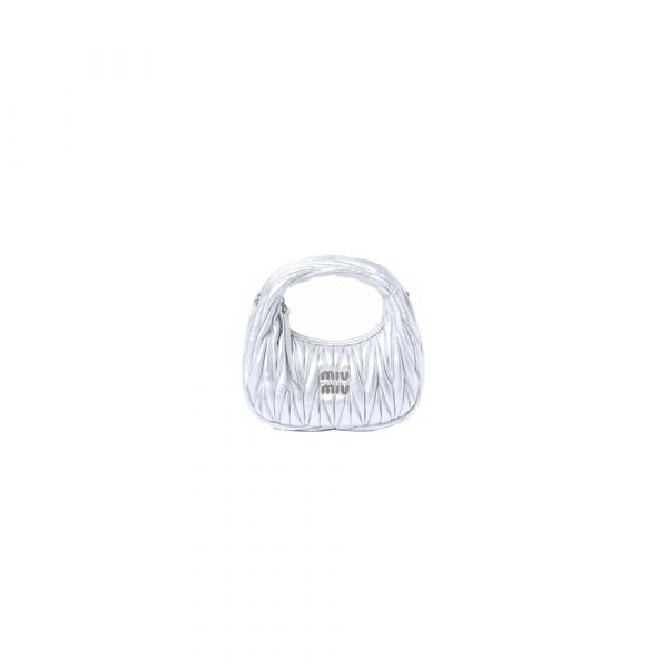 Mini Wander matelasse nappa leather hobo bag(high-end grade)