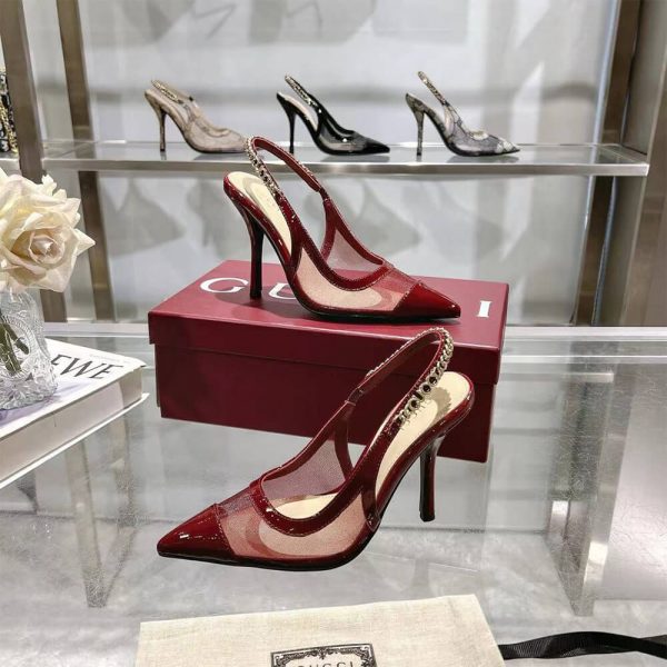 Gucci Signoria slingback pump