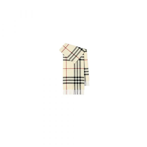 Burberry Check Cashmere Scarf