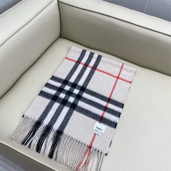 Burberry Check Cashmere Scarf