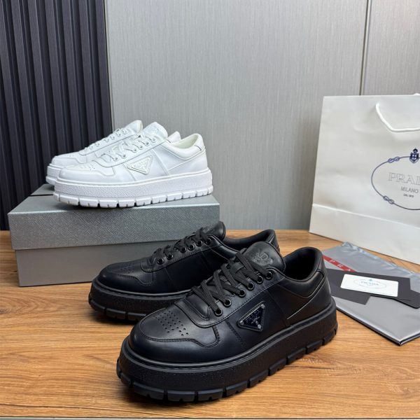 Prada Leather Sneakers