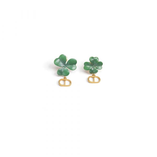 DIOR clover earrings