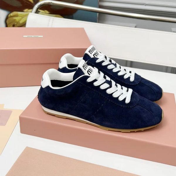 MIUMIU Suede Sneakers