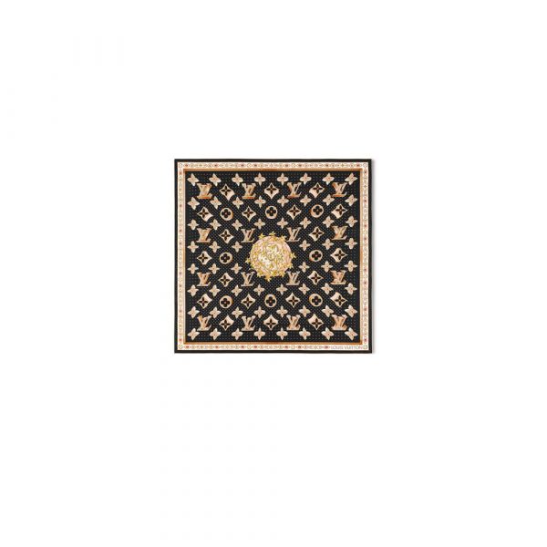 LV Monogram LV Locks Square 90