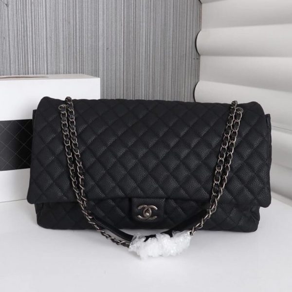 Chanel Travel Flap Bag Black