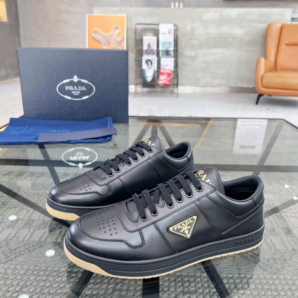 Prada Downtown nappa leather sneakers