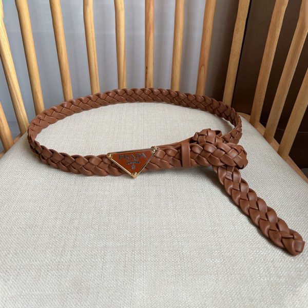 PRADA Nappa leather belt