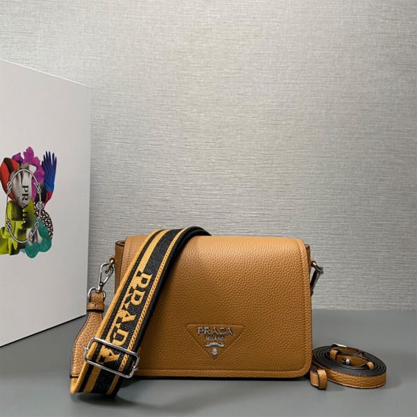 Prada Leather shoulder bag(high-end grade)